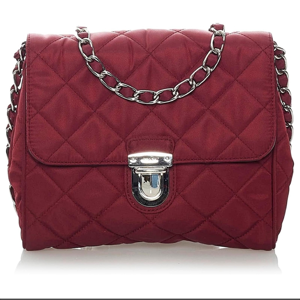 ❣️Prada Tessuto Impuntu Patina Bag❣️